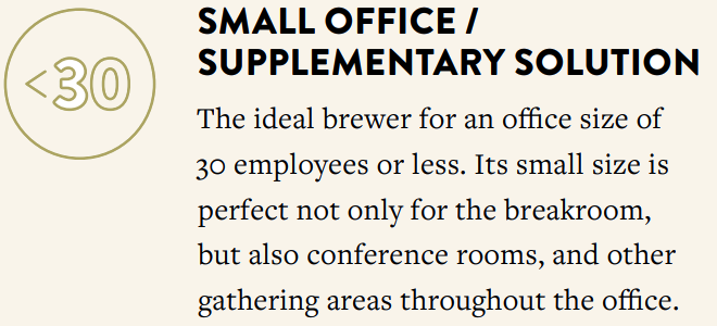 SMALL OFFICE / SUPPLEMENTARY SOLUTION SMALL OFFICE / SUPPLEMENTARY SOLUTION