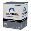 Cleaning Cloths & Wipes | HOSPECO NETF310QZGW 10 in. x 13 in. 1-Ply Quarterfold Easy Task F310 Wiper - White image number 0
