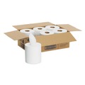 Perforated Roll & Hand Towels | Georgia Pacific Professional 28124 SofPull 7.8 in. x 15 in. 1-Ply Center-Pull Perforated Paper Towels - White (320/Roll, 6-Rolls/Carton) image number 1