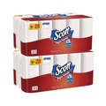 Perforated Roll & Hand Towels | Scott 56674 7.31 in. x 11 in. 1-Ply Choose-A-Sheet Mega Kitchen Roll Paper Towels - White (30 Rolls/Carton) image number 0