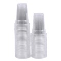 Cups | Boardwalk BWKPET9 9 oz. PET Plastic Cold Cups - Clear (50/Sleeve, 20 Sleeves/Carton) image number 0