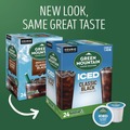 Coffee - Caffeinated | Green Mountain Coffee 5000359622 Brew Over Ice Coffee K-Cups - Classic Black (24/Box) image number 6