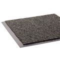 Floor Mats | Crown NR 0310GY 36 in. x 120 in. Polypropylene Needle Rib Wipe and Scrape Mat - Gray image number 3