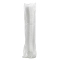 Cup Lids | Boardwalk BWKPETSIP PET Cold Cup Lids Fits 14 oz. to 24 oz. Plastic Cups - Clear (1000/Carton) image number 2