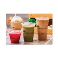 Cups | Pactiv Corp. YPLA24CEC EarthChoice 24 oz. Compostable Cold Cup - Clear/Printed image number 5