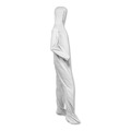 Cleaning Cloths & Wipes | Ansell 44334 A40 Elastic-Cuff Ankle Hood and Boot Coveralls - X-Large, White (25/Carton) image number 1