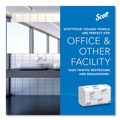 Perforated Roll & Hand Towels | Scott 01960 7.8 in. x 12.4 in. 1-Ply Pro Scottfold Towels - White (25 Packs/Carton) image number 10