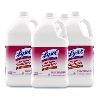 DISINFECTING AND CLEANING SOLUTIONS | Professional LYSOL Brand 36241-74389 1 Gallon Bottle No Rinse Sanitizer Concentrate (4/Carton)
