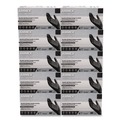 Janitorial Disposable & Single Use Gloves | Ammex ABNPF44100 9.5 in. Long 3 mil Powder-Free Nitrile Exam Gloves - Medium/Black (1000/Carton) image number 0