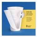 Cups | SOLO DWTG20W Thermoguard 20 oz Sustainable Forest Print Insulated Paper Hot Cups - White (600/Carton) image number 3