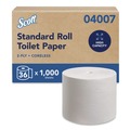 Perforated Roll & Hand Towels | Scott 04007 Essential Coreless SRB Septic Safe 2-Ply Bathroom Tissue - White (36/Carton) image number 0