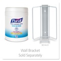 Hand Sanitizing Wipes | PURELL 9113-06 6.75 in. x 6 in. Fresh Citrus Sanitizing Hand Wipes - White, (6/Carton) image number 3