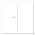 Straws/Stems/Sticks | Boardwalk BWKJSTW775CLR 7.75 in. Polypropylene Wrapped Jumbo Straws - Clear (12500/Carton) image number 2