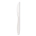 Disposable Knives | SOLO HSWK-0007 Impress Heavyweight Full-Length Polystyrene Knives - White (1000/Carton) image number 1