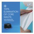 Toilet Tissue Dispensers | Scott 09602 Essential Coreless Jumbo Roll 14.25 in. x 6 in. x 9.75 in. Tissue Dispenser for Business - Black image number 5