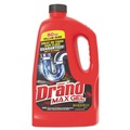 Drain Cleaners | Drano 694772 80 oz. Bottle Max Gel Clog Remover - Bleach Scent (6/Carton) image number 1
