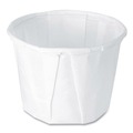 Cups | SOLO 050-2050 ProPlanet Seal 0.5 oz. Paper Portion Cups - White (250/Bag, 20 Bags/Carton) image number 0