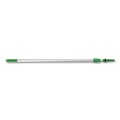 Extension Poles & Handles | Unger EZ400 13 ft. Two Sections Opti-Loc Extension Pole - Green/Silver image number 2