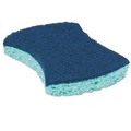 Scouring Pads & Sticks | Scotch-Brite PROFESSIONAL 3000CC 2.8 in. x 4.5 in. 0.6 in. Thick Power Sponge - Blue/Teal (5/Pack) image number 1