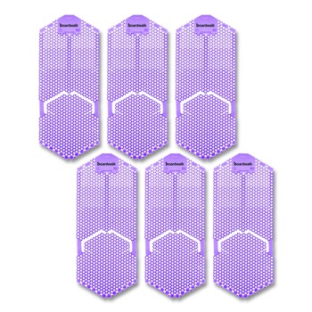 TOILET AND URINAL DEODORIZERS | Boardwalk TSU-P-006I006I-11-AAS80 5.22 oz Vertical Urinal Screen - Lavender Scent/Purple (6/Carton)