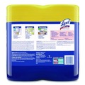 Cleaning Cloths & Wipes | LYSOL Brand 19200-80296 1-Ply 7 in. x 7.25 in. Disinfecting Wipes - Lemon and Lime Blossom Scent, White (3/Carton) image number 3