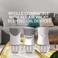 Air Freshener Dispensers | Air Wick 62338-78046 1.75 in. x 2.69 in. x 3.63 in. Scented Oil Warmer - White/Gray (6/Carton) image number 3