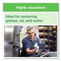 Perforated Roll & Hand Towels | Tork 192136 1/4 Fold 1-Ply 12.5 in. x 13 in. Heavy-Duty Paper Wiper - White (16/Carton) image number 4