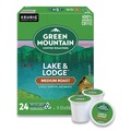 Coffee - Caffeinated | Green Mountain Coffee 5000359049 Medium Roast Lake and Lodge Coffee K-Cups (24/Box) image number 1