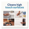 Cleaning Cloths & Wipes | Clorox 01628 7 in. x 7.75 in. 1-Ply Bleach Free Disinfecting Cleaning Wipes - Crisp Lemon White (6/Carton) image number 5