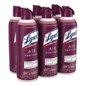 Disinfecting & Cleaning Solutions | LYSOL Brand 19200-99394 10 oz Aerosol Can Air Sanitizer Spray - Light Breeze Scent (6/Carton) image number 0