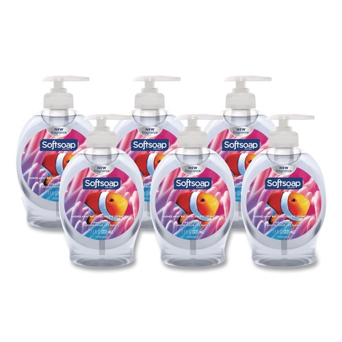 Hand Soaps | Softsoap US04966A 7.5 oz. Bottle Liquid Hand Soap Pumps - Fresh (6/Carton) image number 0