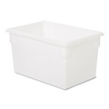 Perforated Roll & Hand Towels | Rubbermaid Commercial FG350100WHT Food/tote Boxes, 21.5gal, 26w X 18d X 15h, White image number 1