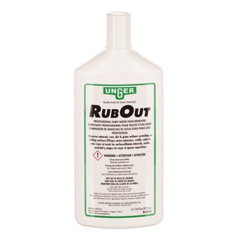 GLASS CLEANERS | Unger UNGRUB50 RubOut 16 oz. Bottle Glass Cleaner