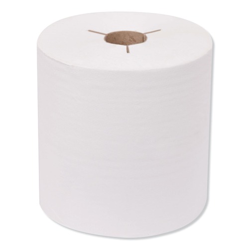 Perforated Roll & Hand Towels | Tork 8030630 8 in. x 600 ft. Premium Notched Hand Towel Roll - White (6 Rolls/Carton) image number 0