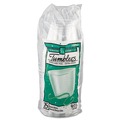 Cups | WNA WNA T9S 9 oz. Squat Comet Smooth Wall Tumblers - Clear (25/Pack, 20 Packs/Carton) image number 1