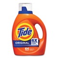 Laundry Detergents | Tide 80880550 84 oz. Bottle 64 Loads HE Liquid Laundry Detergent - Original Scent (4/Carton) image number 1
