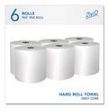Perforated Roll & Hand Towels | Scott 43961 Pro Hard Roll Paper Towels with Absorbency Pockets, for Scott Pro Dispenser, Green Core Only, 1-Ply, 7.5-in x 900 ft,6 Rolls/CT image number 2