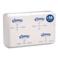 Perforated Roll & Hand Towels | Kleenex 01890 9.2 in. x 9.4 in. 1-Ply Multi-Fold Paper Towels - White (2400/Carton) image number 1
