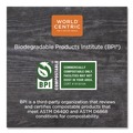 Disposable Knives | World Centric KNPS6 6.7 in. TPLA Compostable Cutlery Knife - White (1000/Carton) image number 3