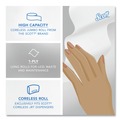 Toilet Tissues | Scott 07005 Essential 3.75 in. x 2300 ft. Septic Safe Coreless JRT - White (12 Rolls/Carton) image number 10