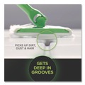 Floor Dusters & Accessories | Swiffer 80314634 10.3 in. x 7.8 in. Heavy-Duty Dry Refill Cloths - White (80/Carton) image number 4