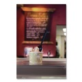Disposable Spoons | Eco-Products EP-S113 6 in. 100% Recycled Content Spoon - Black (1000/Carton) image number 3