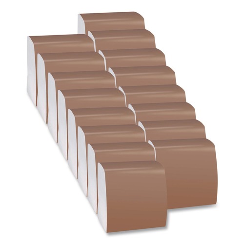 Dinner Napkins | Scott 98171 1-Ply 1/4-Fold 16-3/4 in. x 17 in. Dinner Napkins - White (4000/Carton) image number 0