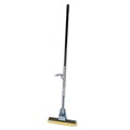 Mop Heads | Rubbermaid Commercial FG643600YEL 12 in. Sponge Mop Head Refill for Steel Roller - Yellow image number 3