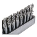 Brushes | Unger CB20G Black Polypropylene Bristles 8.83 in. Brush Gray Plastic Handle SmartColor Swivel Corner Brush image number 2