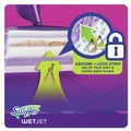 Mop Heads | Swiffer 08443 WetJet 11.3 in. x 5.4 in. System Cloth Refills - White (24-Piece/Box, 4 Boxes/Carton) image number 4
