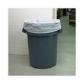 Low-Density Trash Bags | Boardwalk H8046TWK 40 in. x 46 in. 45 gal. 0.9 mil Linear Low Density Industrial Can Liners - White (100/Carton) image number 4