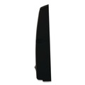 Toilet Seat Cover Dispensers | Georgia Pacific Professional 57748 Safe-T-Gard 16.38 in. x 2.5 in. x 11.75 in. Half-Fold Toilet Seat Cover Dispenser - Black image number 2