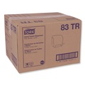 Towel Dispensers | Tork 83TR 12.49 in. x 8.6 in. x 12.82 in. Compact Hand Towel Roll Dispenser - Smoke (1/Carton) image number 3