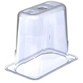 Food Storage Containers & Lids | Carlisle 3068807 4.25 in. x 6.93 in. x 6 in. 1.4 qt. StorPlus Polycarbonate Food Pan - Clear image number 2